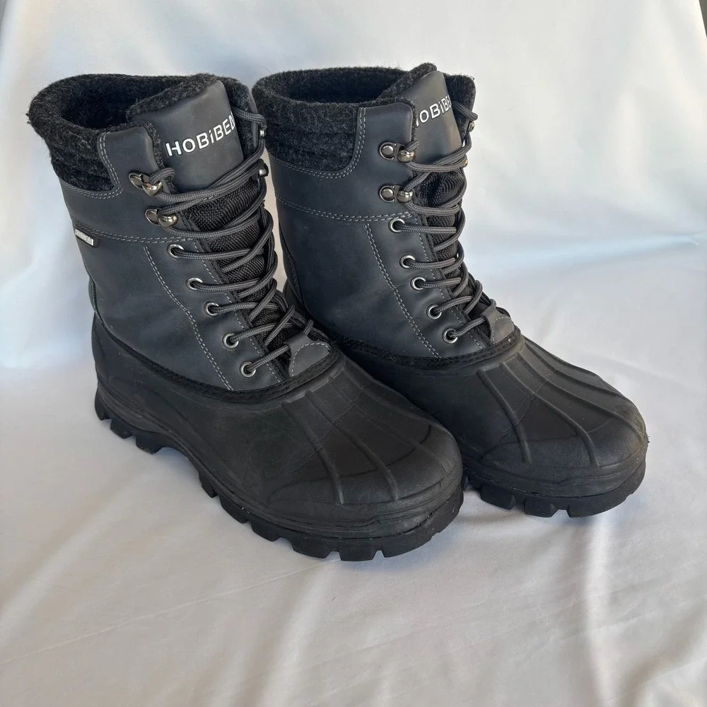 HOBIBEAR‎ Men's Insulated Waterproof Winter Snow Boots